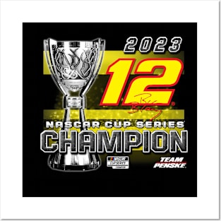 Ryan Blaney NASCAR Cup Series Champion Trophy Posters and Art